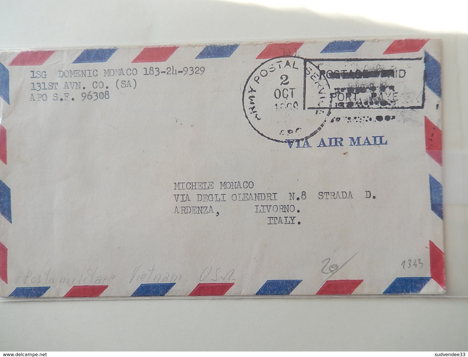 Courrier Viet Nam - Viêt-Nam