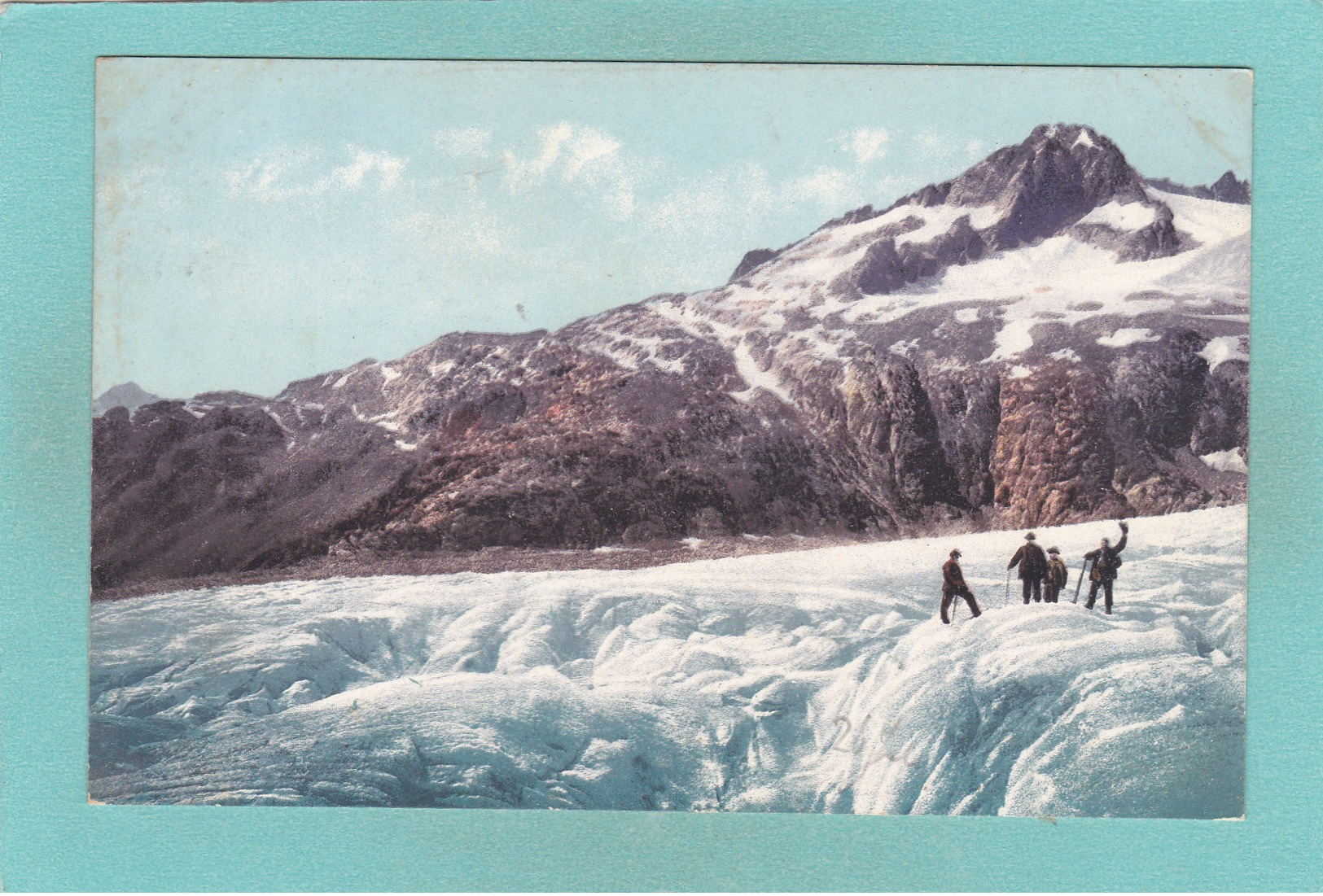 Old Post Card Of Nägelisgrätli Und Übergang über Den Rhonegletscher,Rhône Glacier, Switzerland,Y63. - Berg