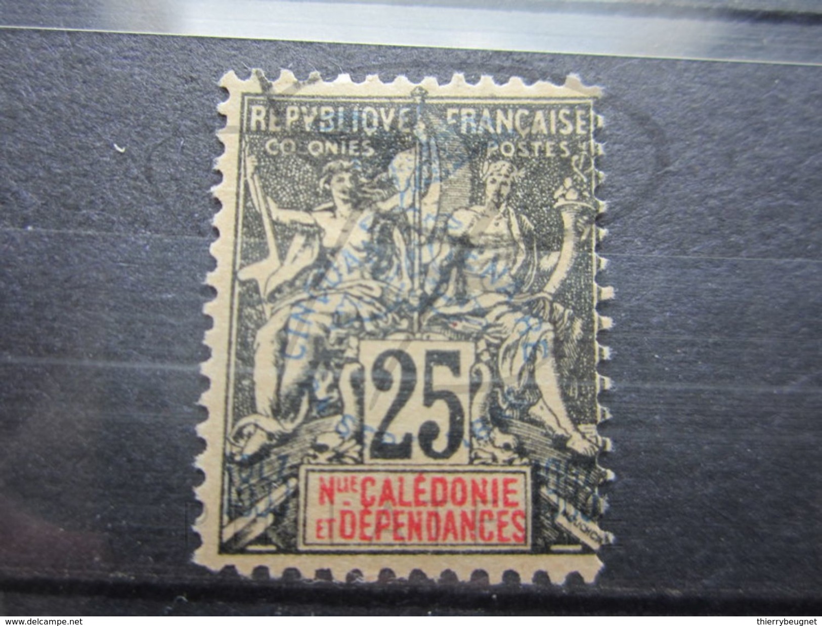 VEND BEAU TIMBRE DE NOUVELLE-CALEDONIE N° 75 , FAUX !!! - Usados