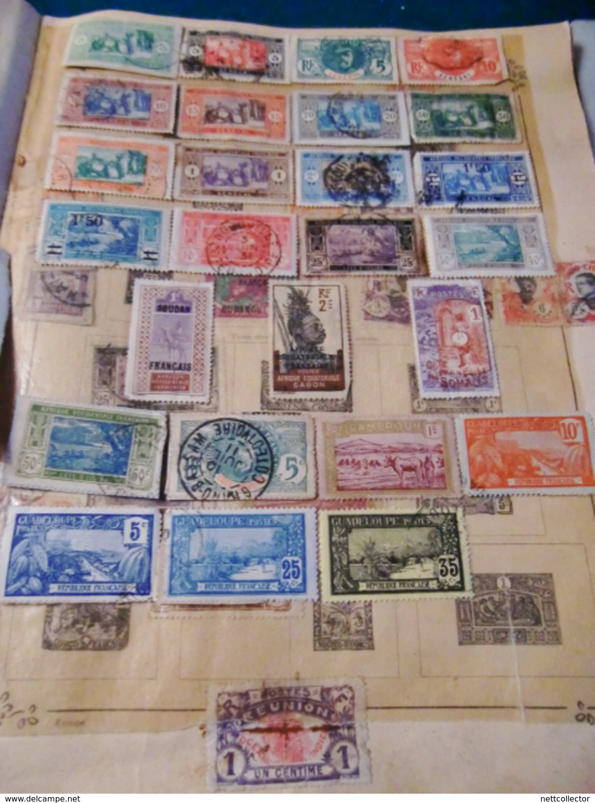 GROSSE COLLECTION TIMBRES FRANCE / ANCIENNES COLONIES & MONDE NEUFS ET OBLITERES