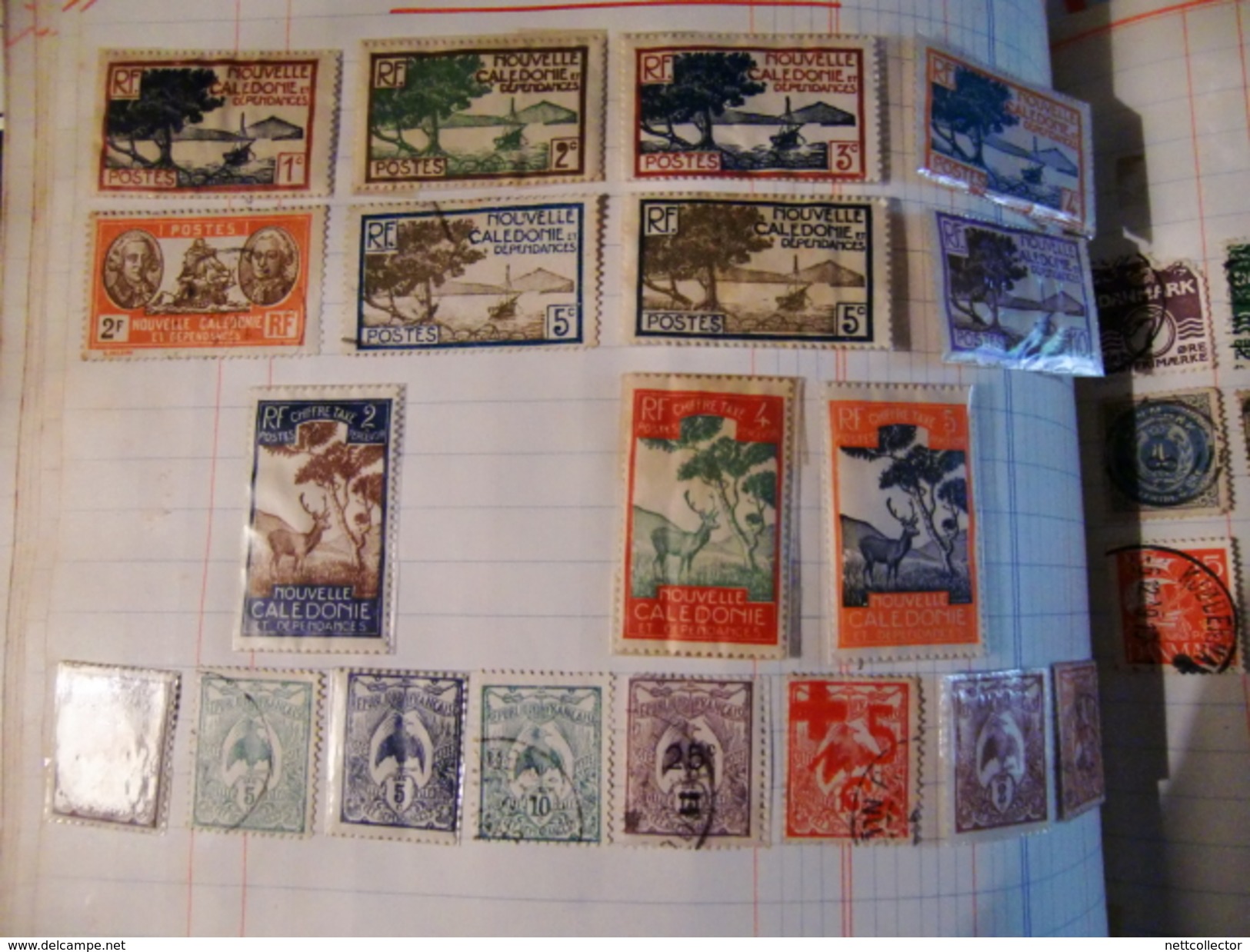 GROSSE COLLECTION TIMBRES FRANCE / ANCIENNES COLONIES & MONDE NEUFS ET OBLITERES