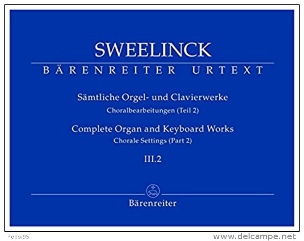 PARTITION - Sweelinck : Complete Organ And Keyboard Works - III Partie 2 - Autres & Non Classés