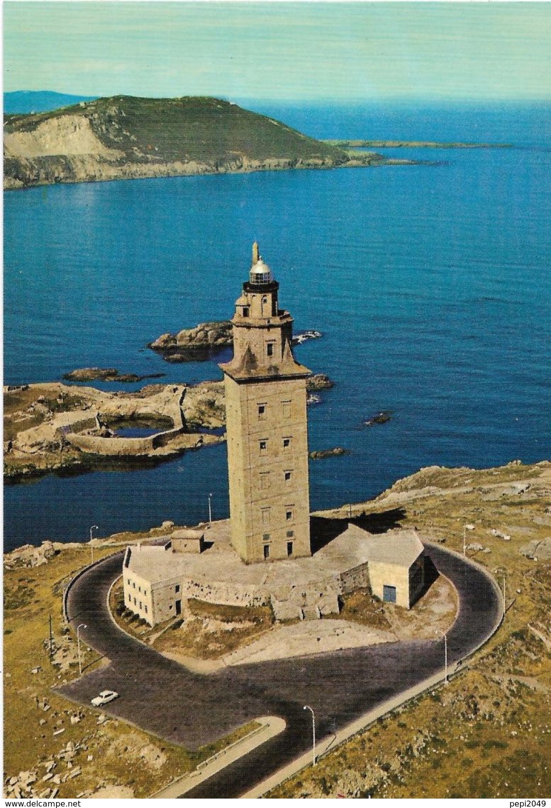 A511 - POSTAL - LA CORUÑA - TORRE DE HERCULES - VISTA AEREA - SIN CIRCULAR - La Coruña