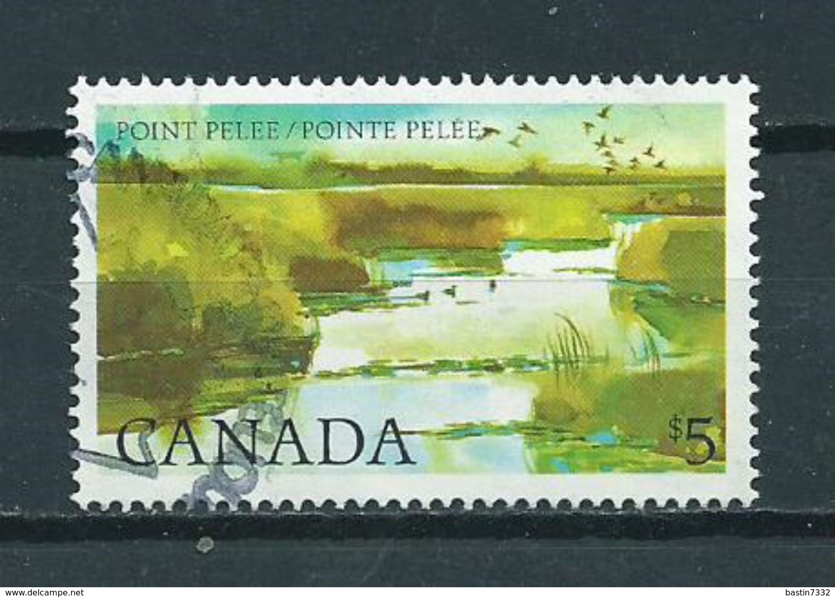 1983 Canada $5 Point Pelee Used/gebruikt/oblitere - Gebruikt