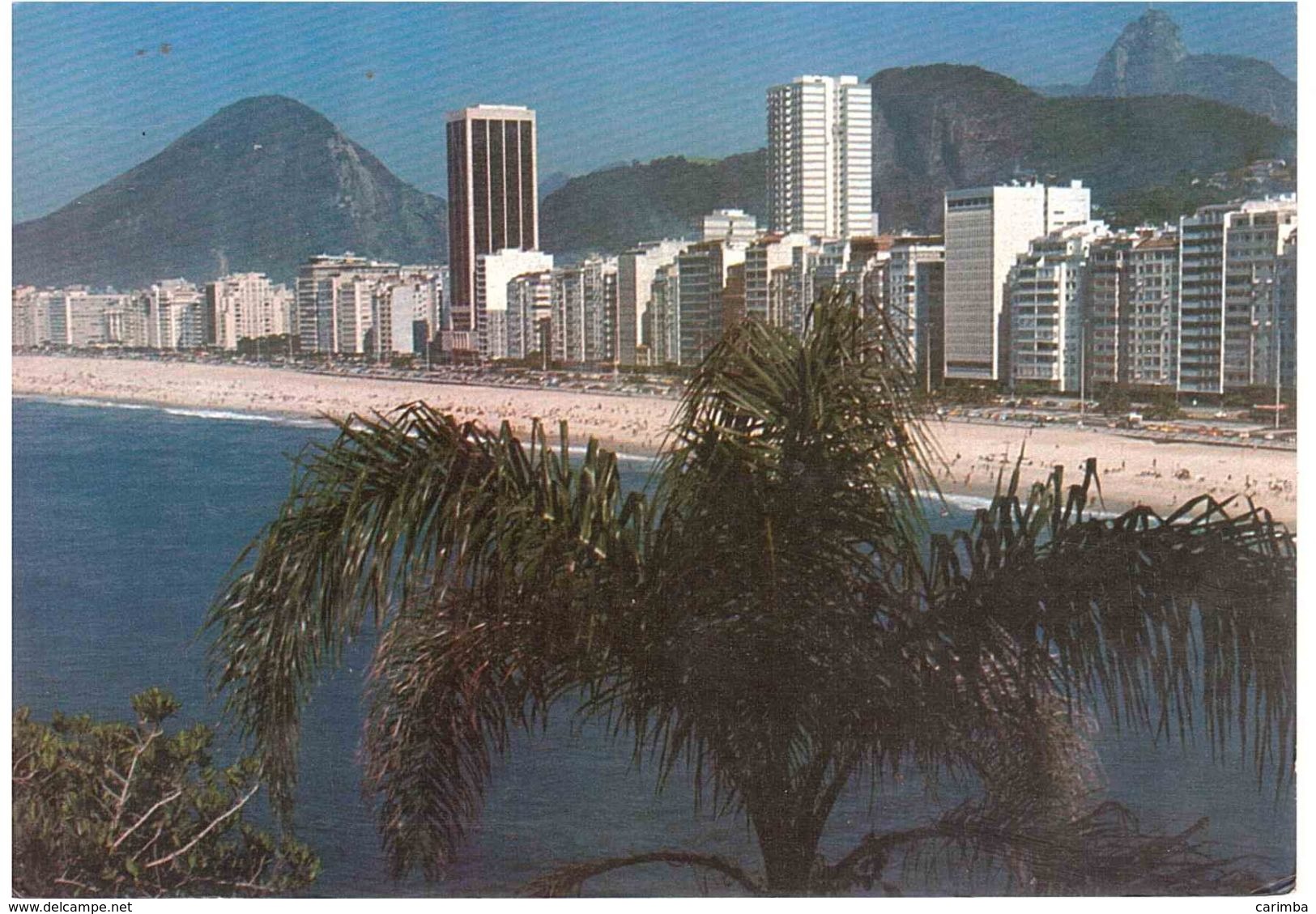 LUXOR HOTE'IS CART. PANORAMA COPACABANA RIO DE JANEIRO - Frankeervignetten (Frama)