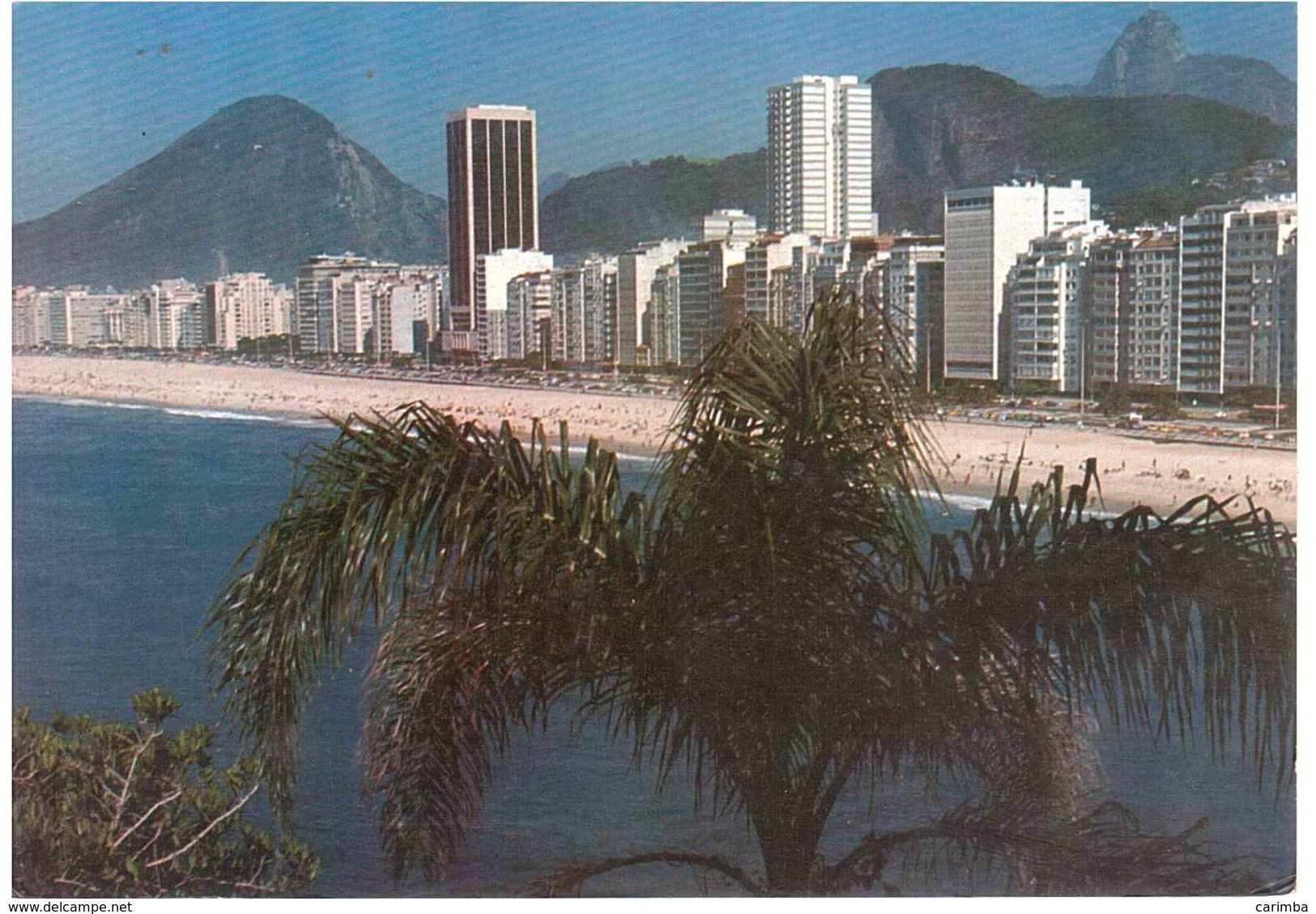 LUXOR HOTE'IS CART. PANORAMA COPACABANA RIO DE JANEIRO - Franking Labels