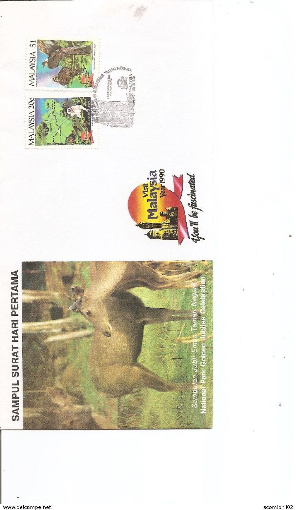 Faune ( FDC De Malaysia De 1989 à Voir-) - Altri & Non Classificati