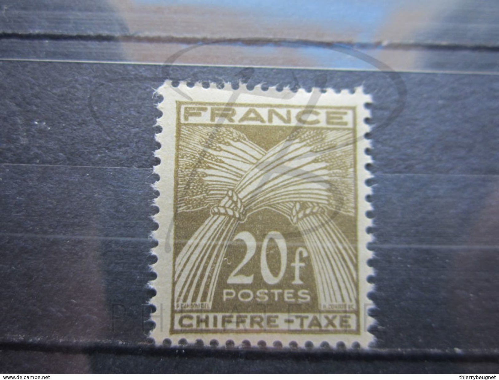 VEND BEAU TIMBRE TAXE DE FRANCE N° 77 , X !!! - 1859-1959 Nuovi