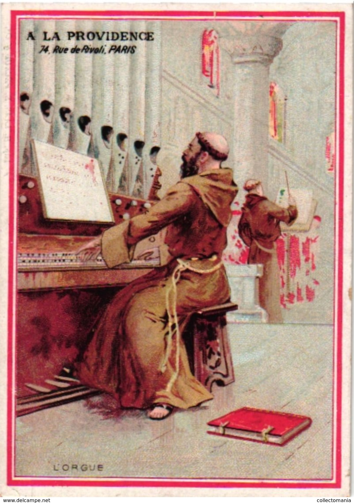 9 Trade Cards Music  PIANO  C1890  Au Ouistiti Paris   Cours De Piano & Solfège Paris  Organ   Lithography - Other & Unclassified