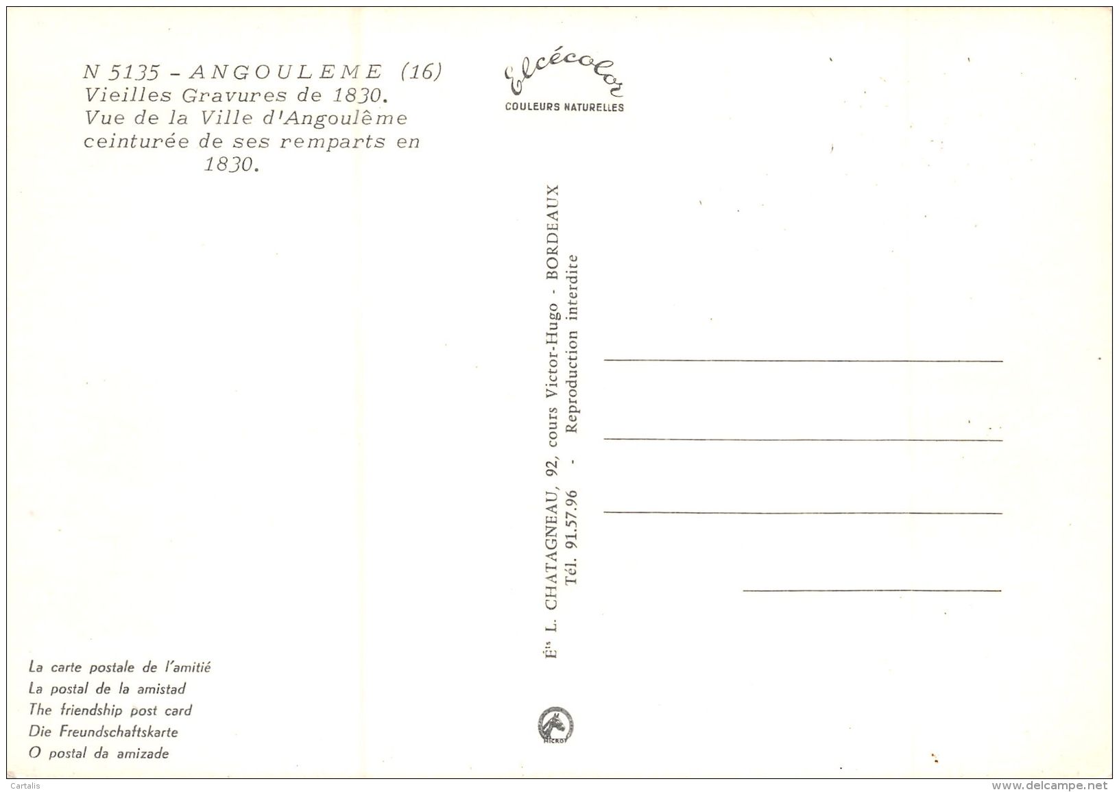 16-ANGOULEME-N°C-3337-D/0157 - Angouleme