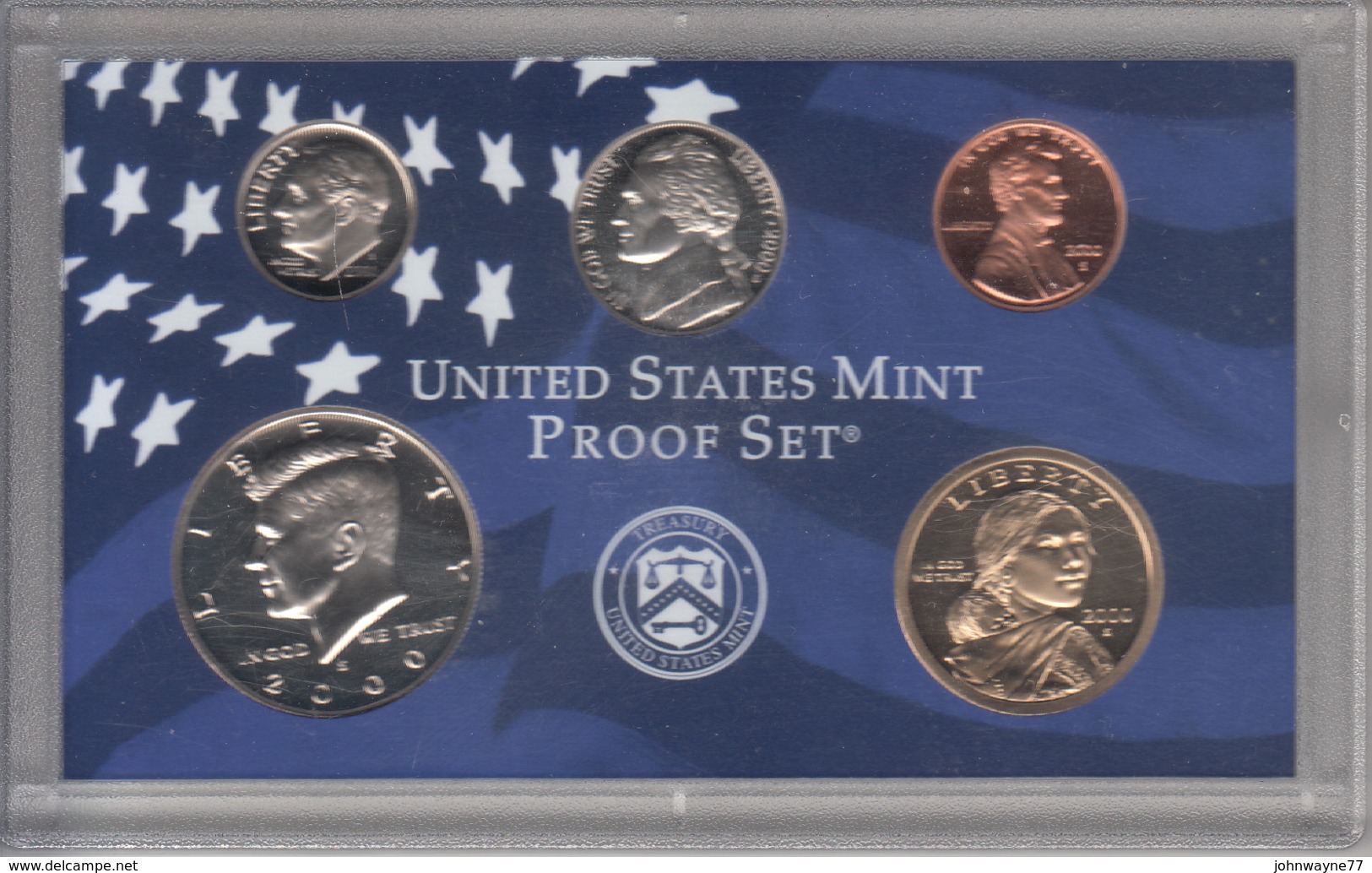 STATI UNITI 2000 - EMISSIONE PROOF SET - Proof Sets