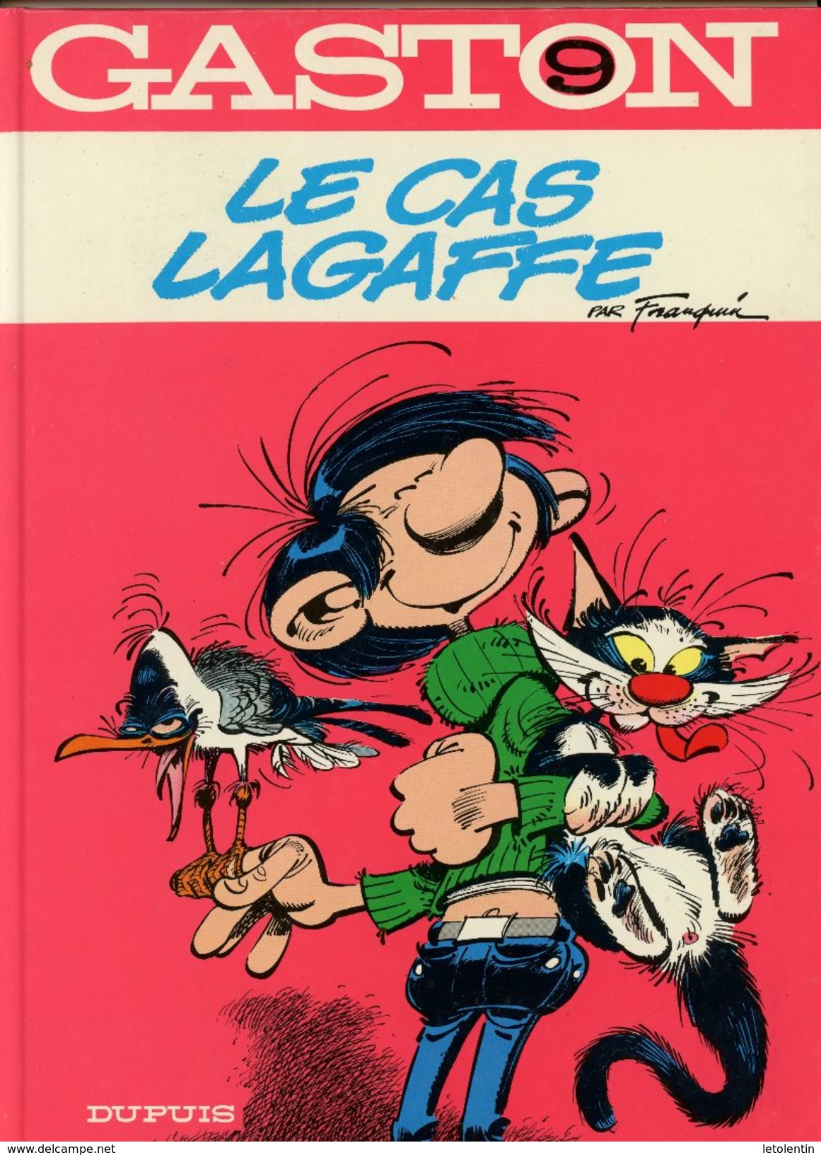 GASTON LAGAFFE - LE CAS LAGATTE (9) - Franquin