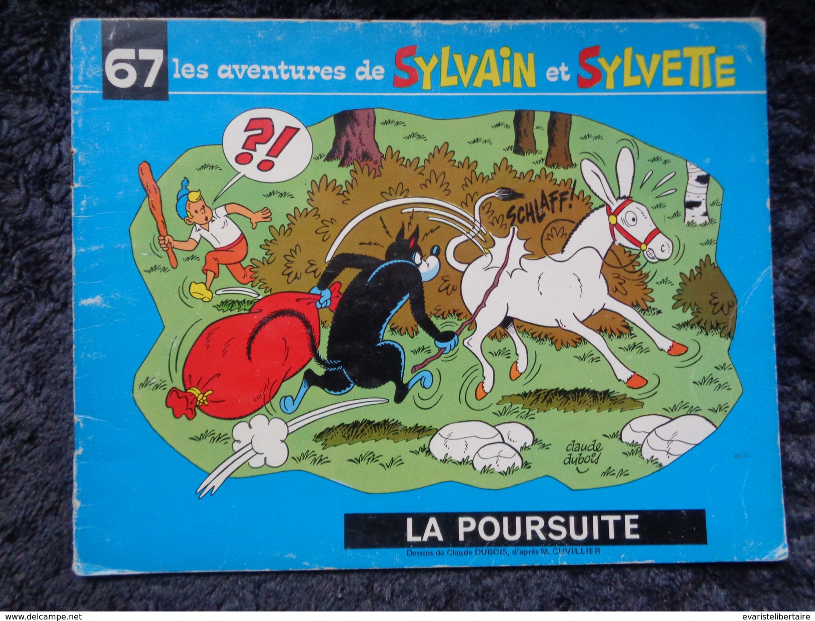 Les Aventures De Sylvain Et Sylvette : La Poursuite , N°67 - Sylvain Et Sylvette