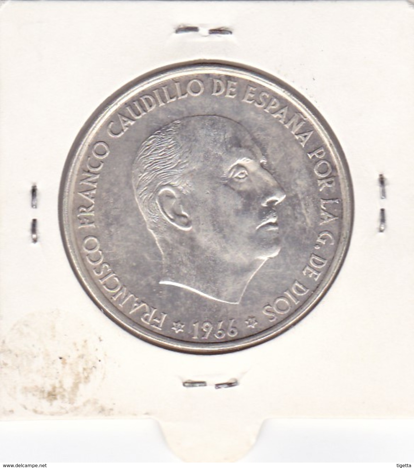 SPAGNA   100 PESETAS   ANNO 1966 (66)  COME DA FOTO - 100 Pesetas