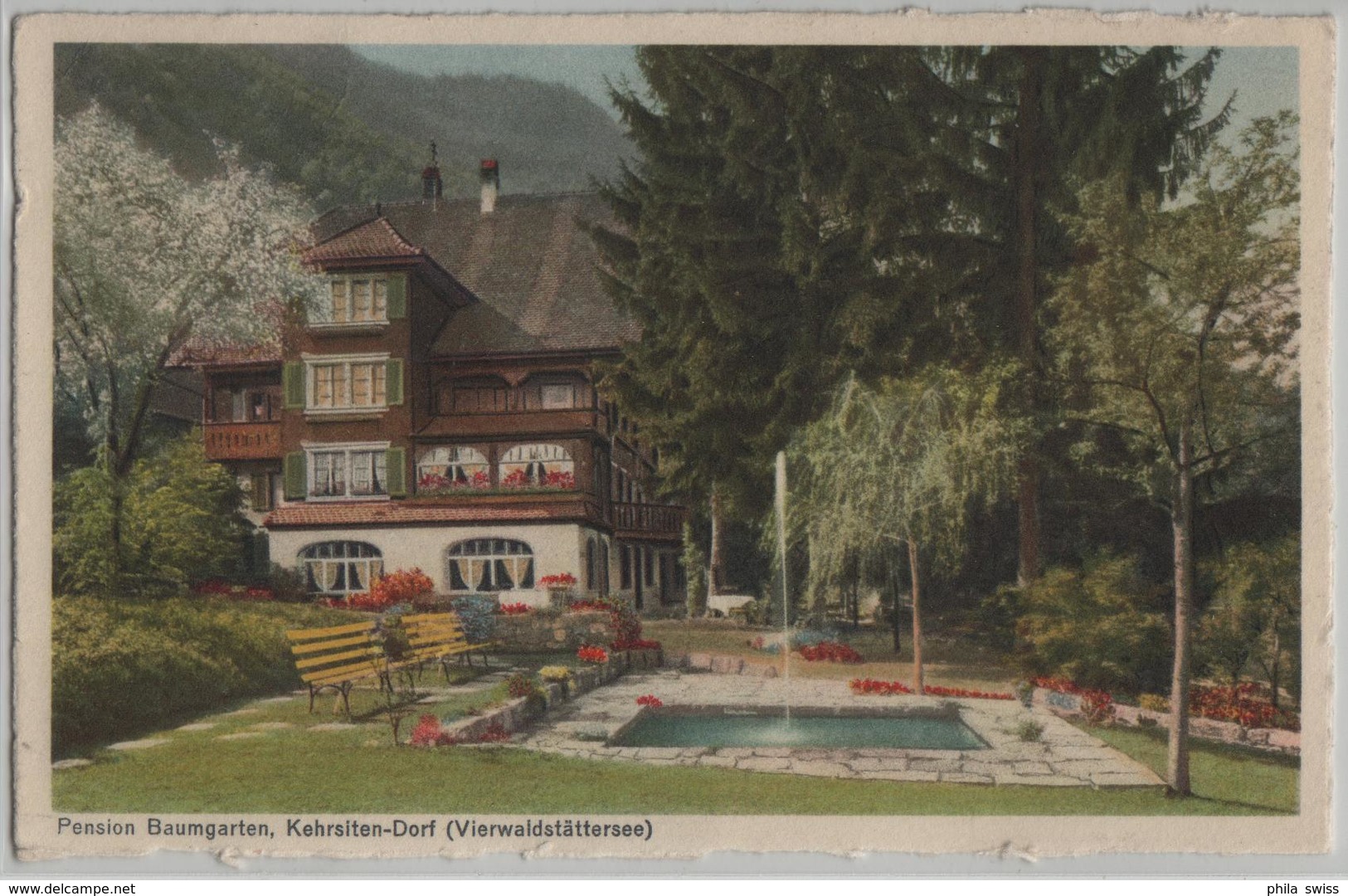 Pension Baumgarten - Kehrsiten-Dorf (Vierwaldstättersee) - Photo: Engelberger - Other & Unclassified