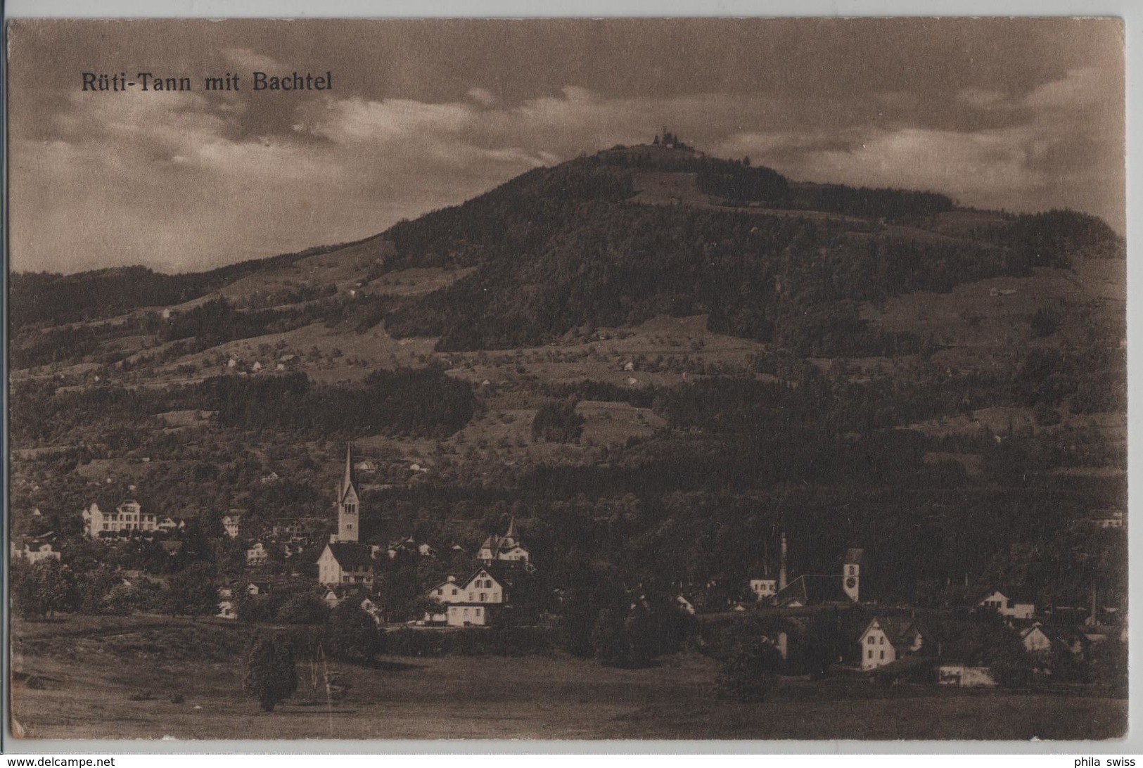 Rüti-Tann Mit Bachtel - Rüti