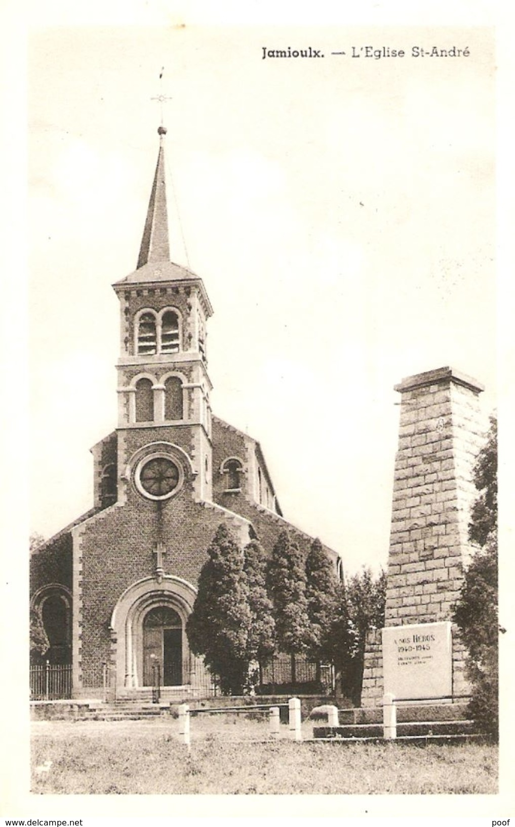 Jamioulx : L'Eglise St - André - Ham-sur-Heure-Nalinnes