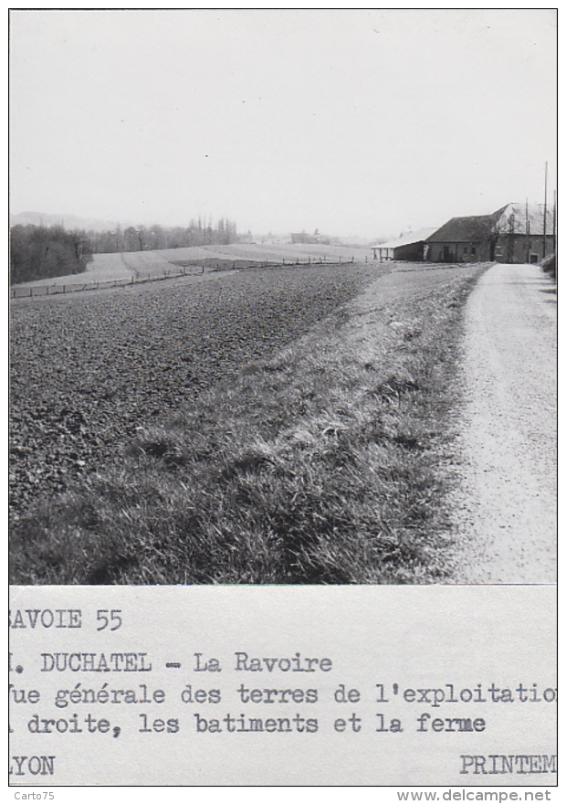 Agriculture - Agronomie - La Ravoire Savoie - Exploitation M. Duchâtel Construction Bâtiments - Lot de 9 Photographies