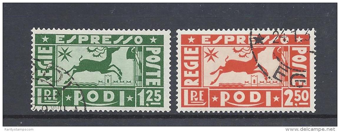 ITALY EGEO 1936 ESPRESSO N&ordm; 1/2 - Egeo