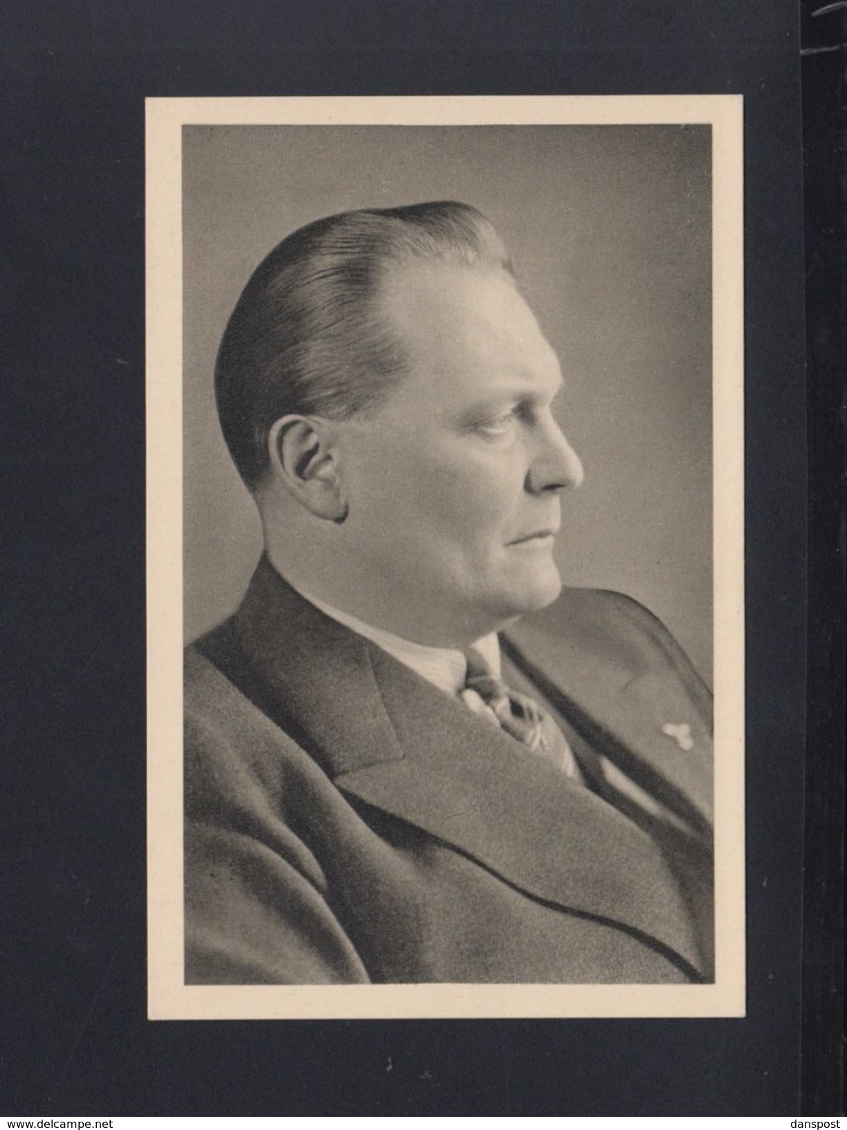 Dt. Reich AK Hermann Göring Gelaufen  Iglau An Behrens - Personaggi Storici