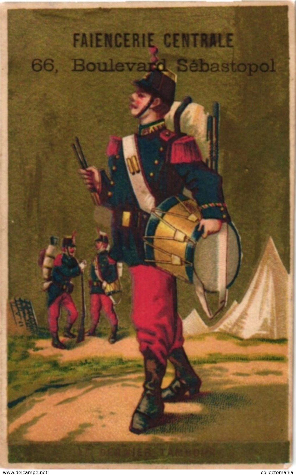 12 Trade Cards Music Instruments Trommeln Percussions Drumming Grosse Caisse c1890 Litho