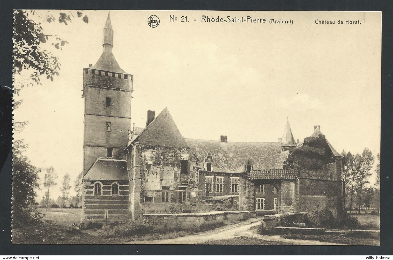 CPA - RHODE SAINT PIERRE - Château De HORST - Kasteel - Nels N° 21  // - Holsbeek