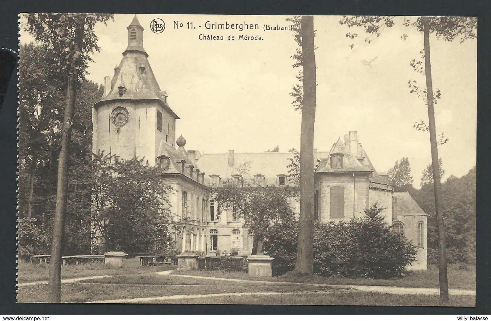 CPA - GRIMBERGEN - GRIMBERGHEN - Château De Mérode - Kasteel - Nels N° 11  // - Grimbergen
