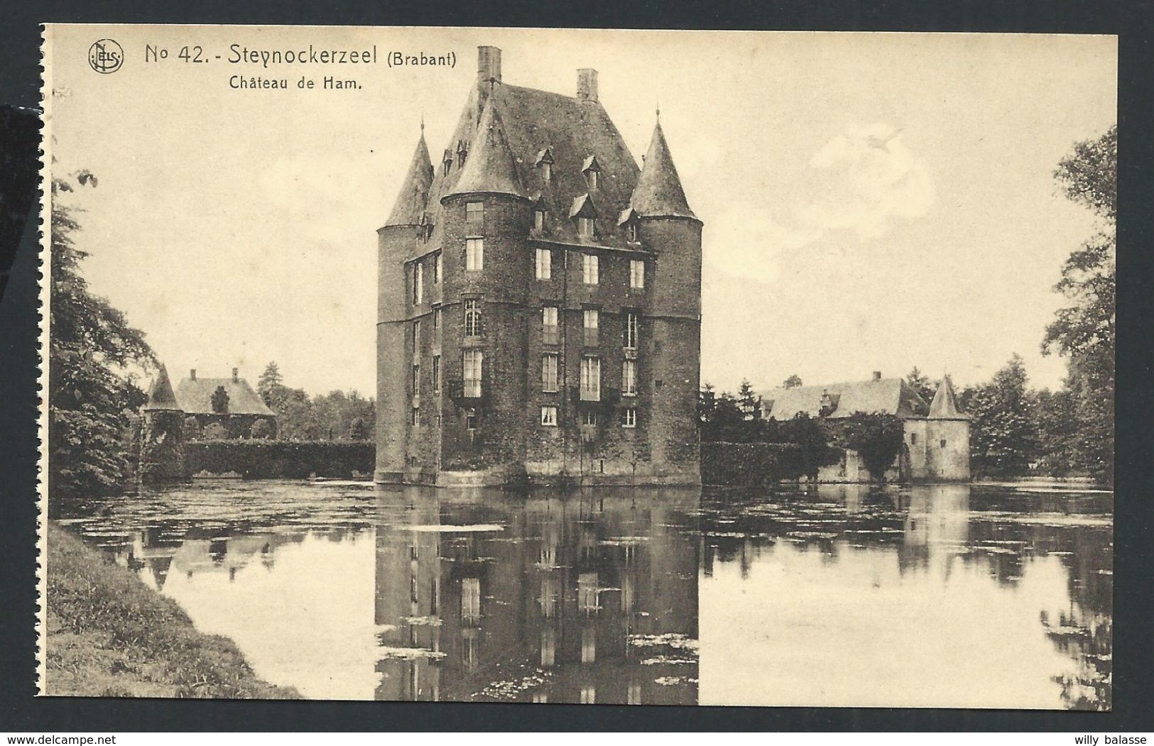 CPA - STEENOKKERZEEL - STEYNOCKERZEEL - Château De HAM - Kasteel - Nels N° 42    // - Steenokkerzeel