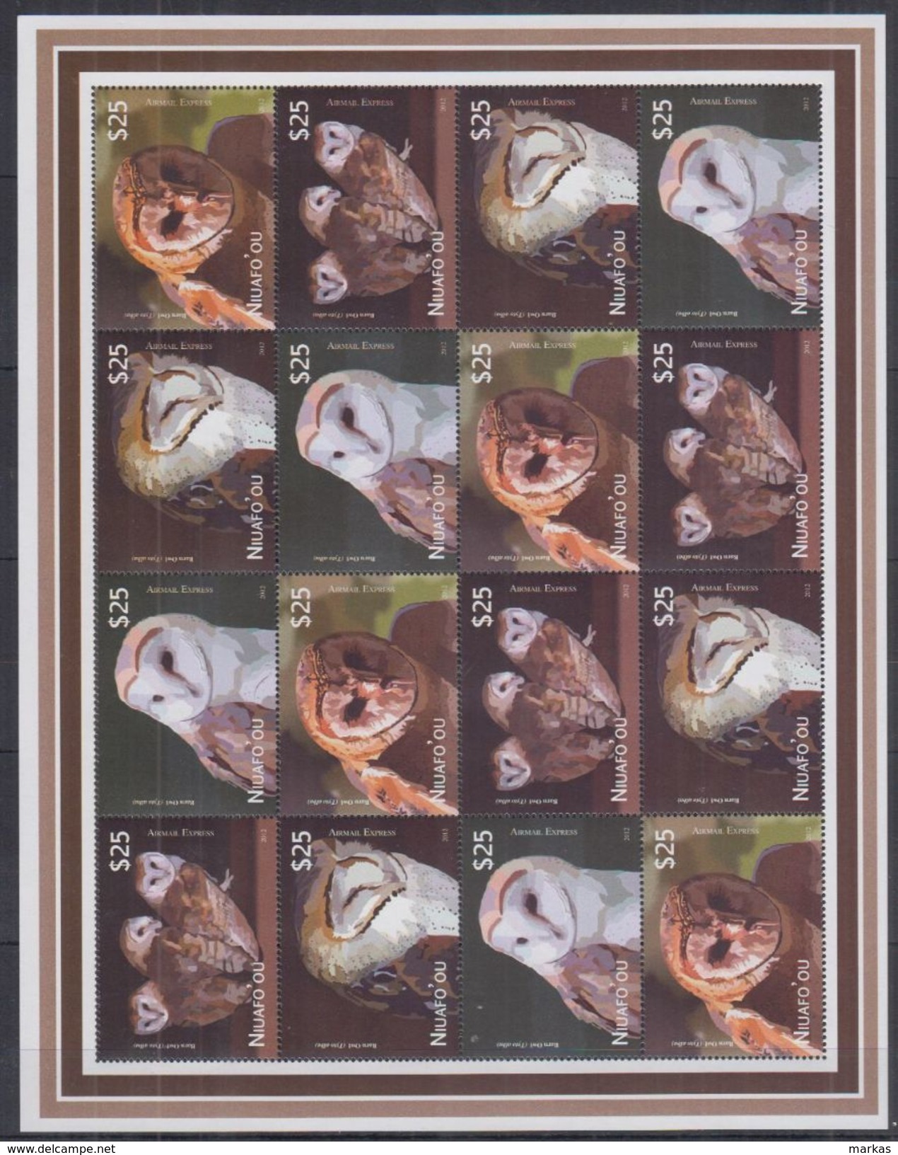 H52. Niuafo'ou - MNH - Animals - Birds - 2012 - Autres & Non Classés