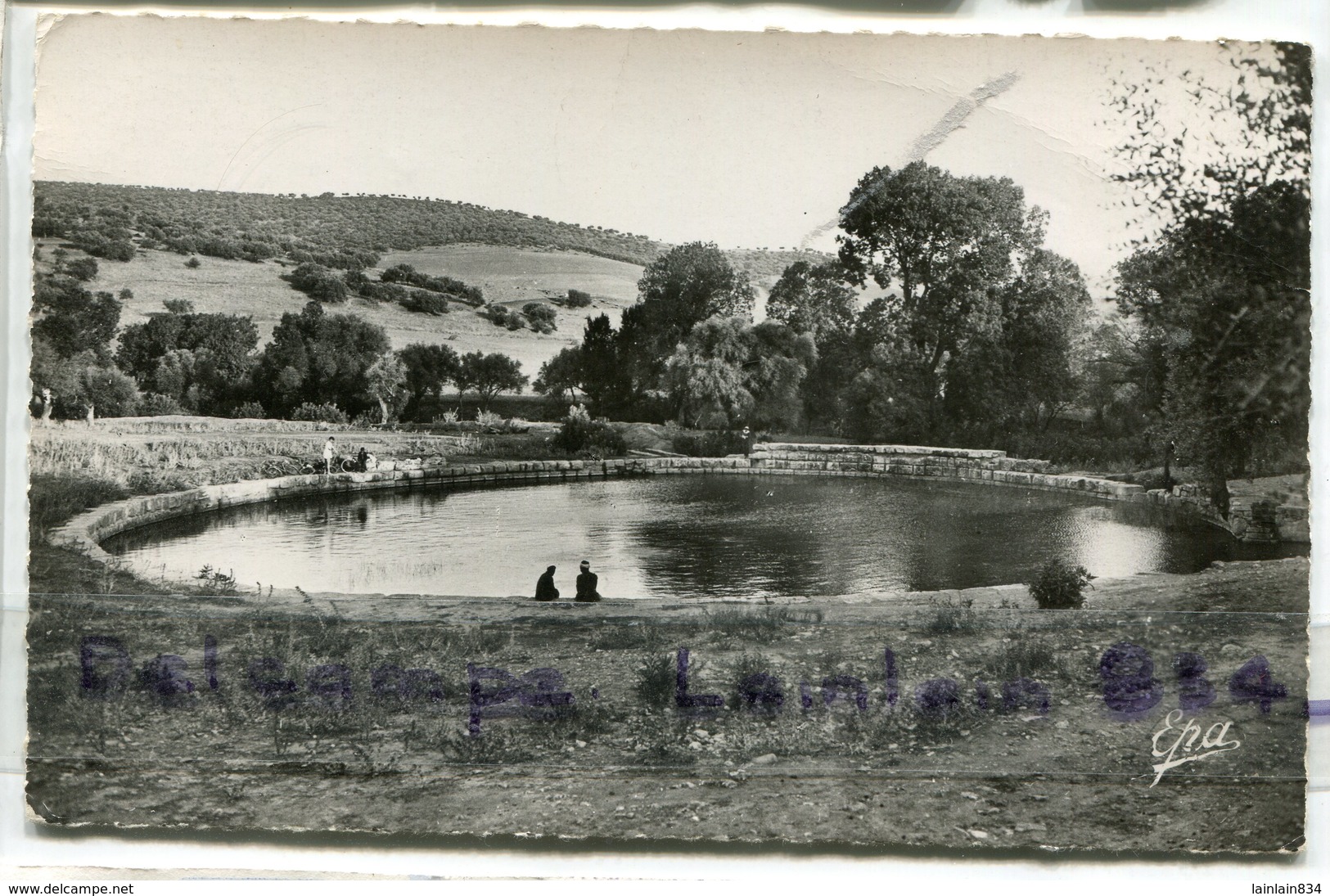 - 33 - Environs De GUELMA - Heliopolis, Piscine Romaine, écrite Par Un Officier, Petit Format, Glacée, , Scans. - Guelma