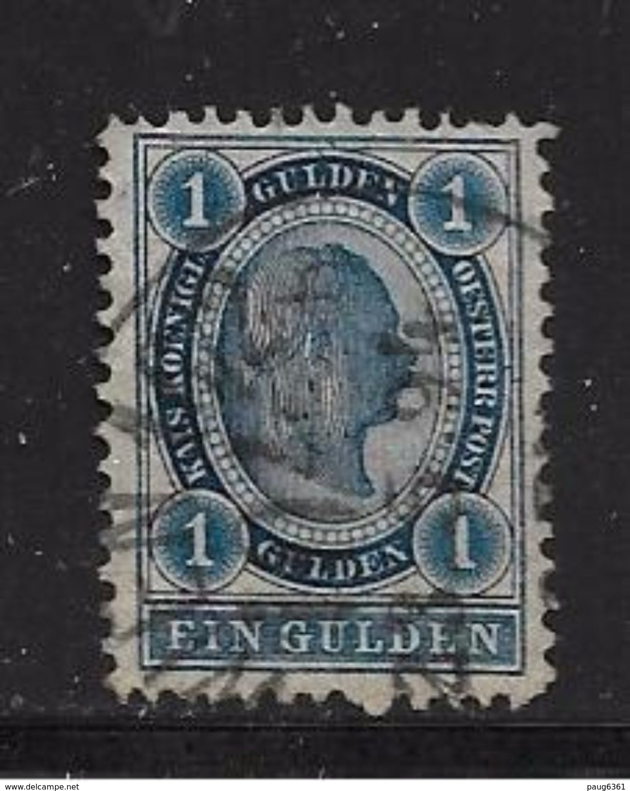 AUTRICHE 1890/96   YVERT N°57 OBLITERE - Gebraucht