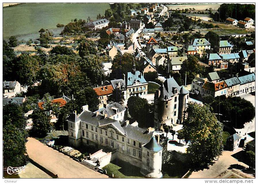 VIC SUR AISNELE CHATEAU VUE AERIENNE - Vic Sur Aisne