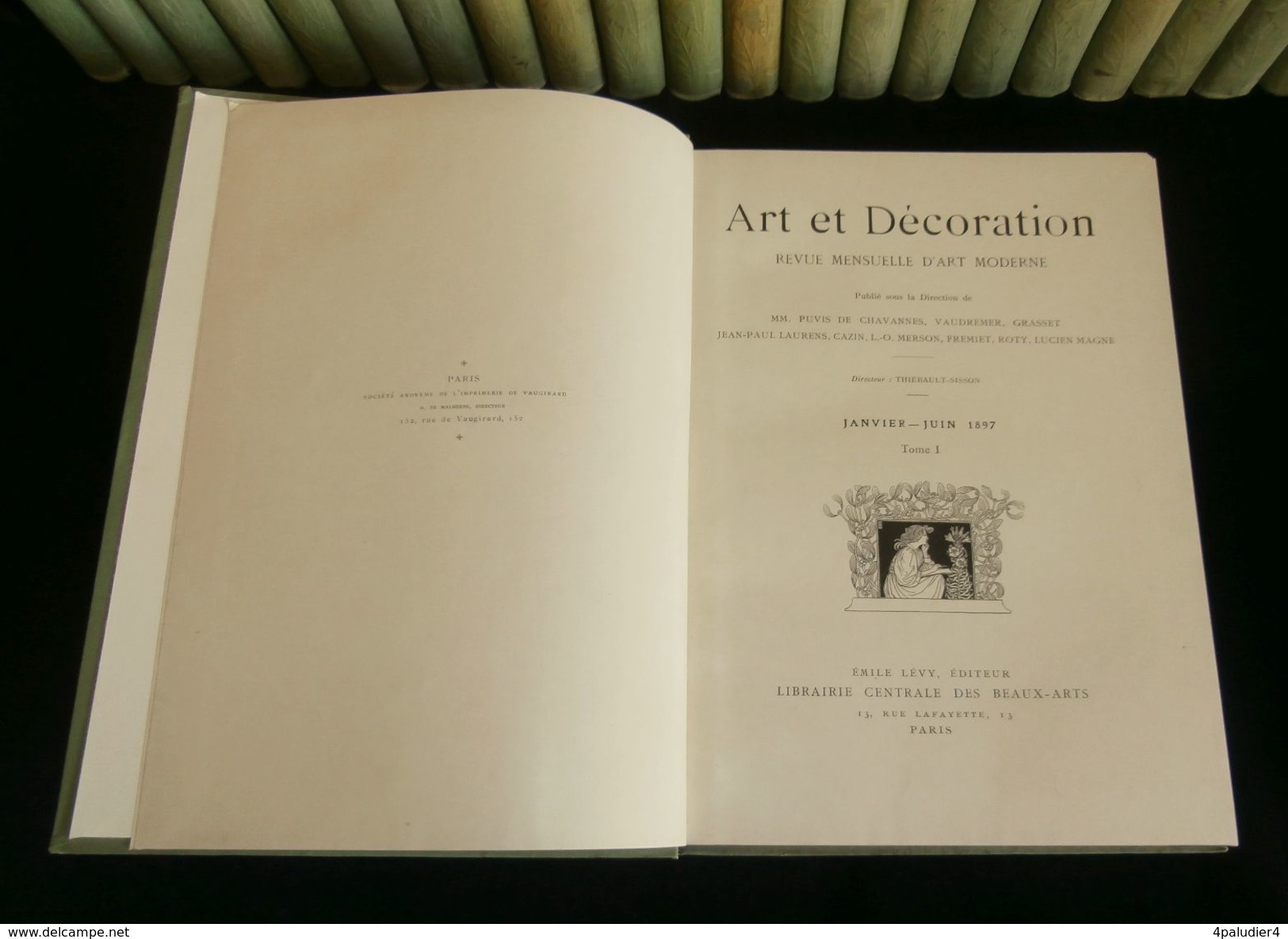 Revue ART Et DECORATION 1897 à 1910  MUCHA MEHEUT CHERET HENRI RIVIERE LALIQUE - Art