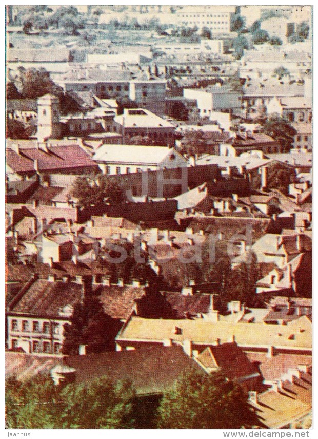 The Old Town Of Vilnius - Vilnius - 1970 - Lithuania USSR - Unused - Lithuania