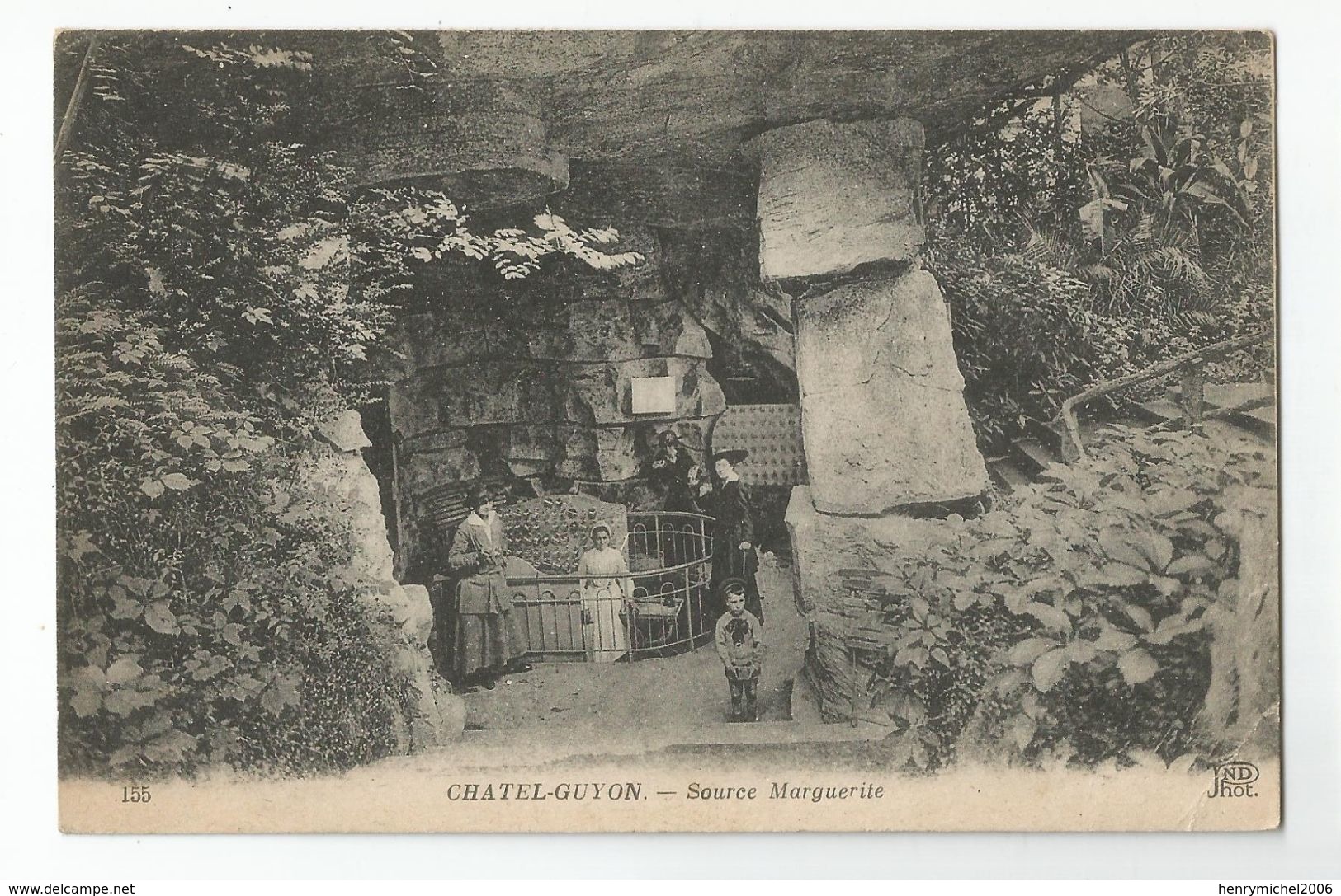 63 - Puy De Dome - Chatel Guyon Source Marguerite 1919 - Châtel-Guyon
