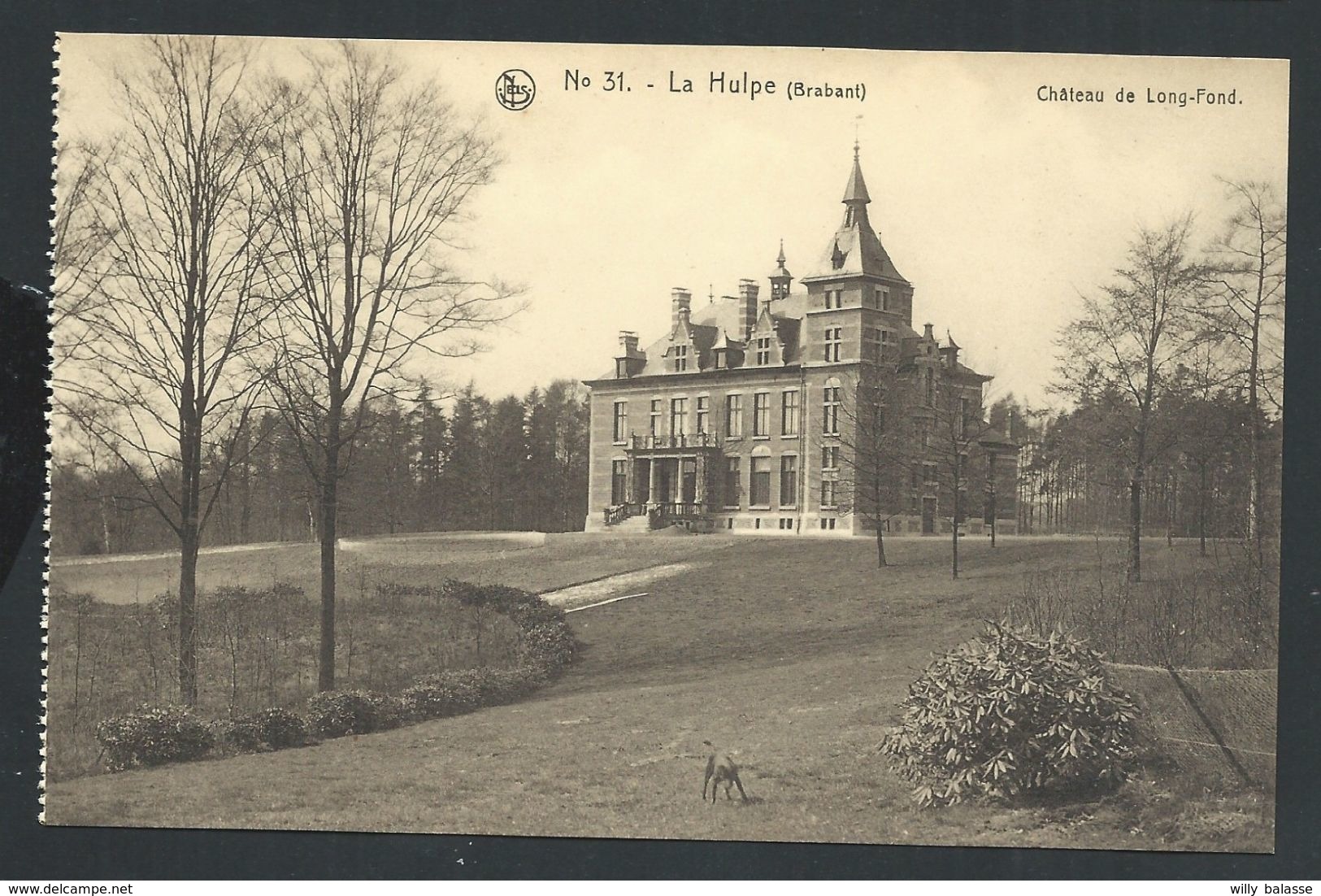 CPA - LA HULPE - Château De Long-Fond - Kasteel - Nels N°31    // - La Hulpe