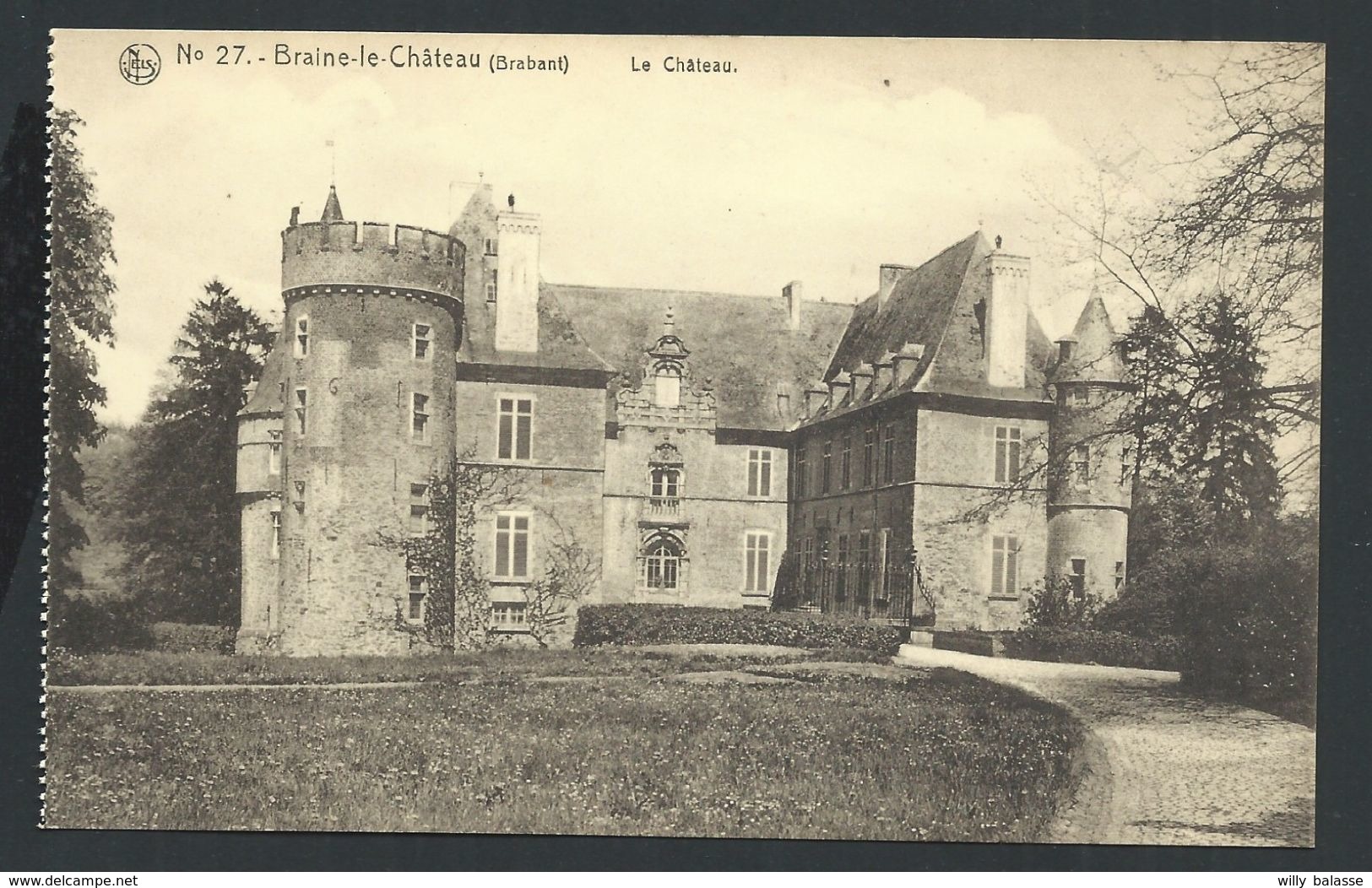 CPA - BRAINE LE CHATEAU - Château - Kasteel - Nels N° 27    // - Braine-le-Château