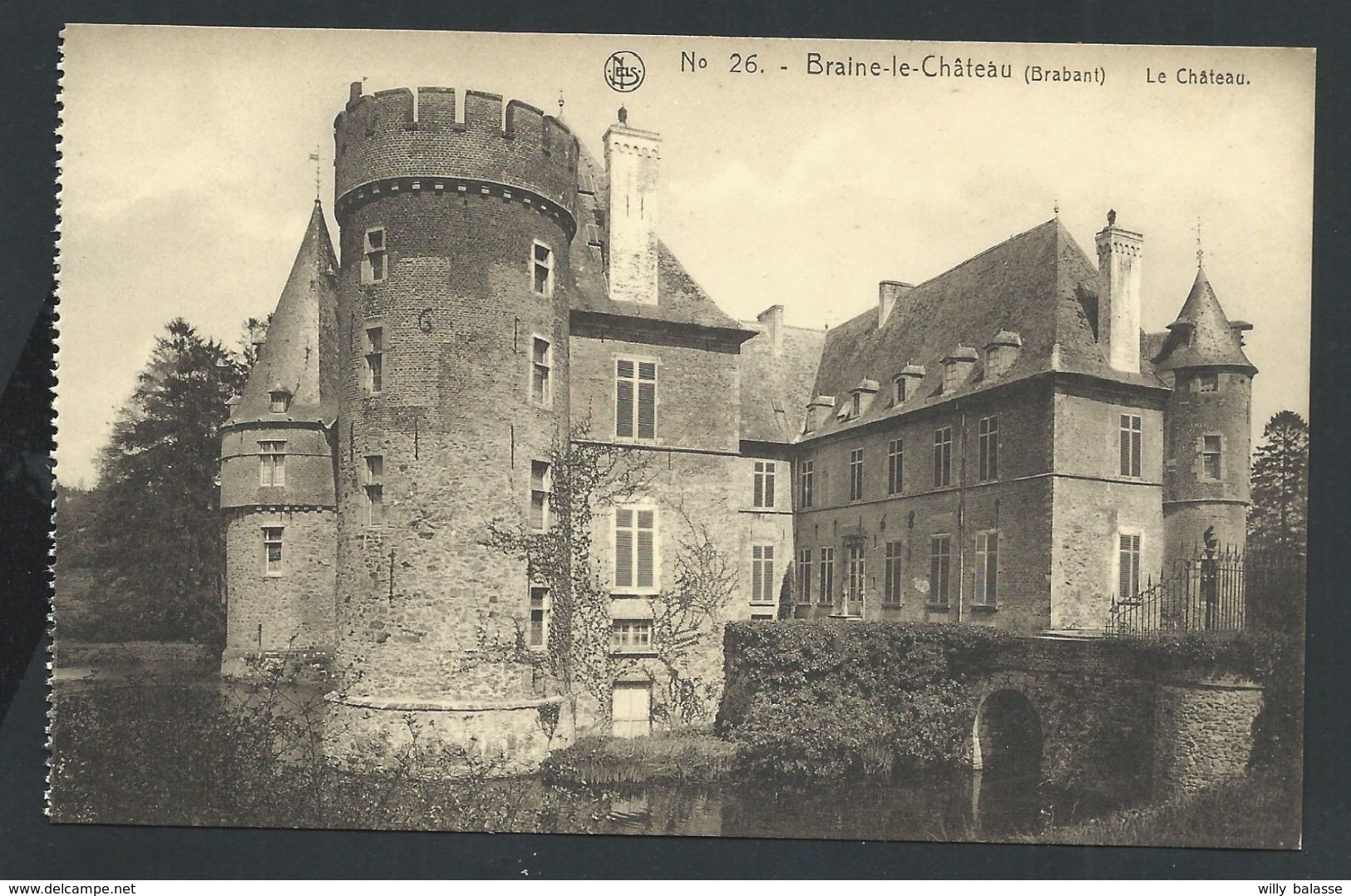 CPA - BRAINE LE CHATEAU - Château - Kasteel - Nels N° 26    // - Kasteelbrakel