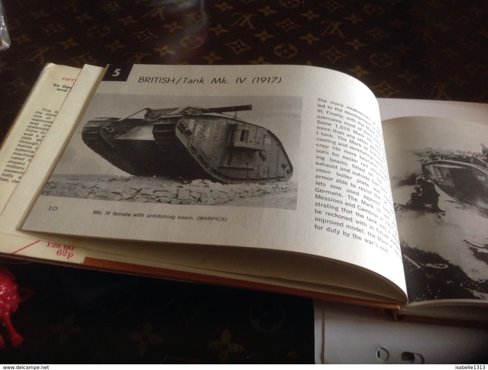 Livre 50 Tanks Famous By George Bradford And Len Morgan - Armée Britannique