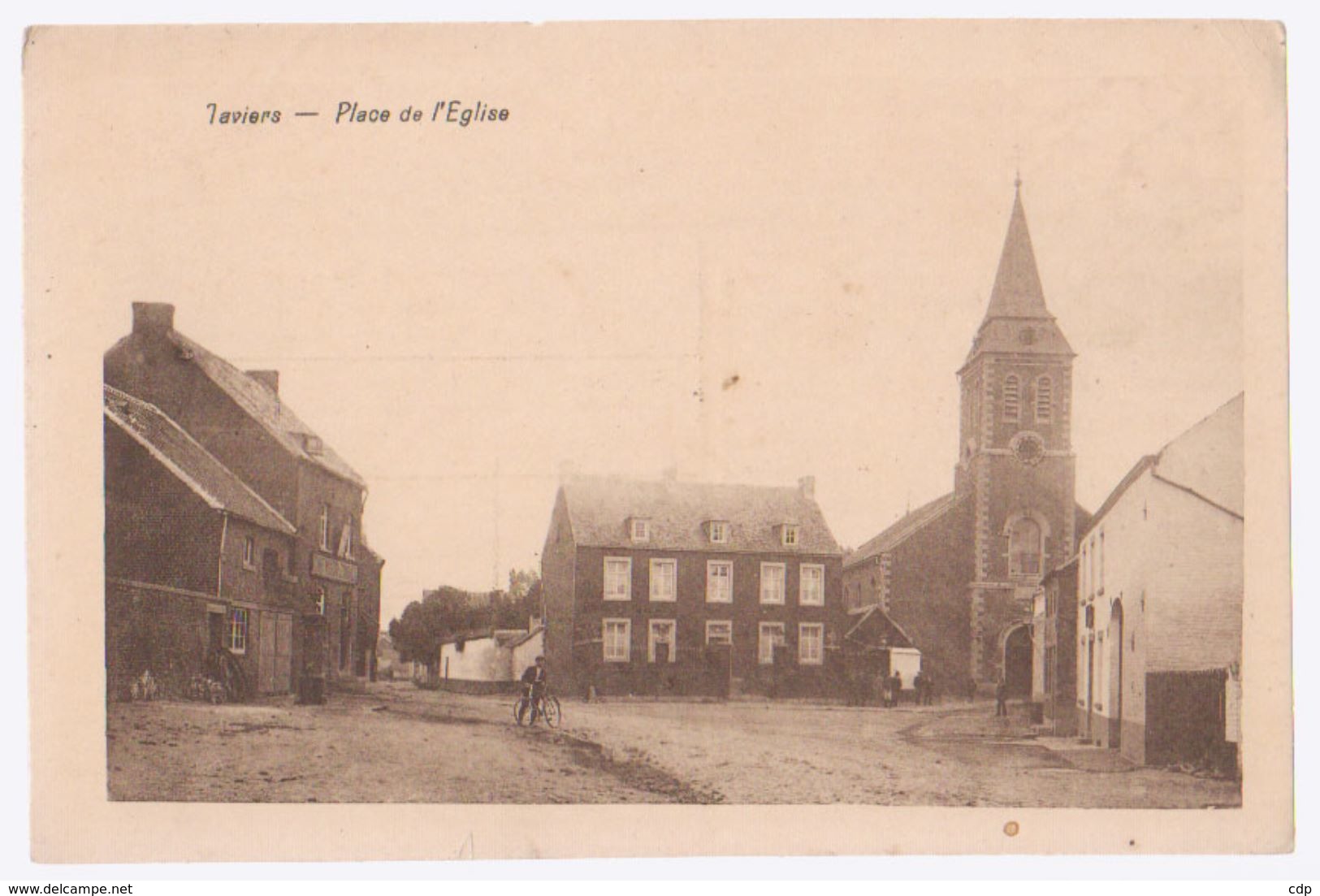 Cpa Taviers    1933 - Eghezée