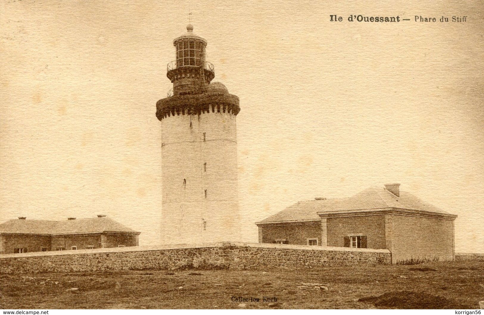 OUESSANT **** ILE D OUESSANT *** LE PHARE DU STIFF **** - Ouessant