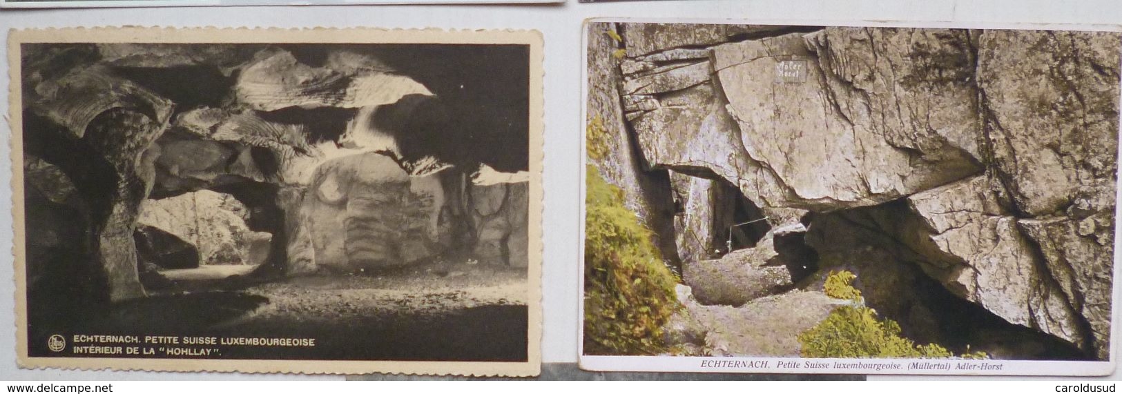 Cpa Grand Duche De LUXEMBOURG Lot Cpa +- 20 Petite Suisse Luxembourgeoise Voir Photos Pour Details Et 3x Timbre 1930 - Sammlungen & Sammellose