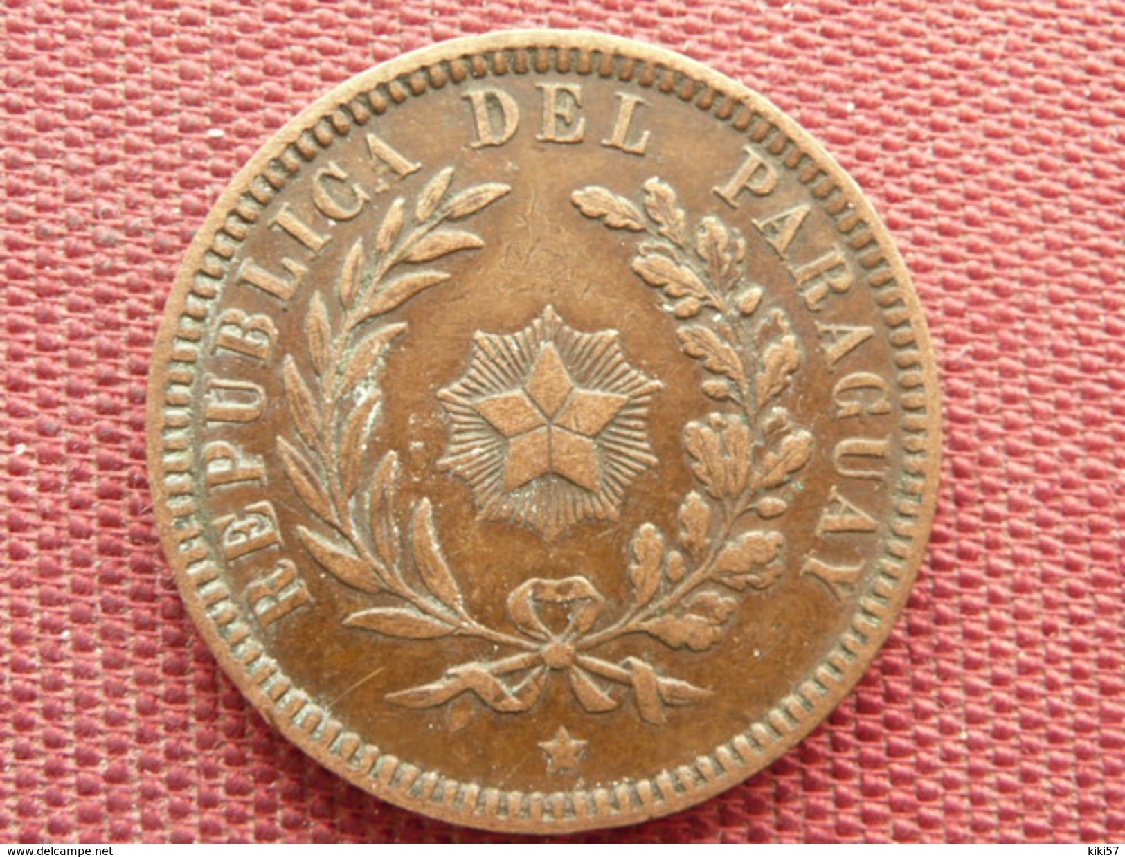 PARAGUAY Monnaie De 2centesimos 1870 Très Bon état - Paraguay