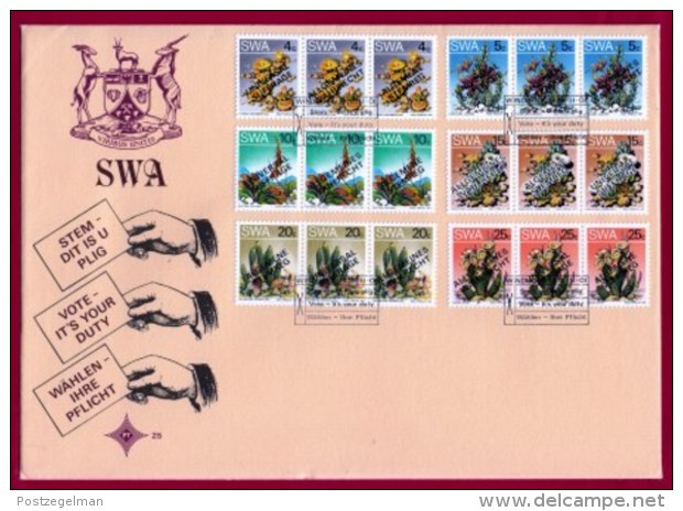 SWA, 1978, Mint F.D.C.Nr. 25, Universal Suffrage, F3288 - South West Africa (1923-1990)