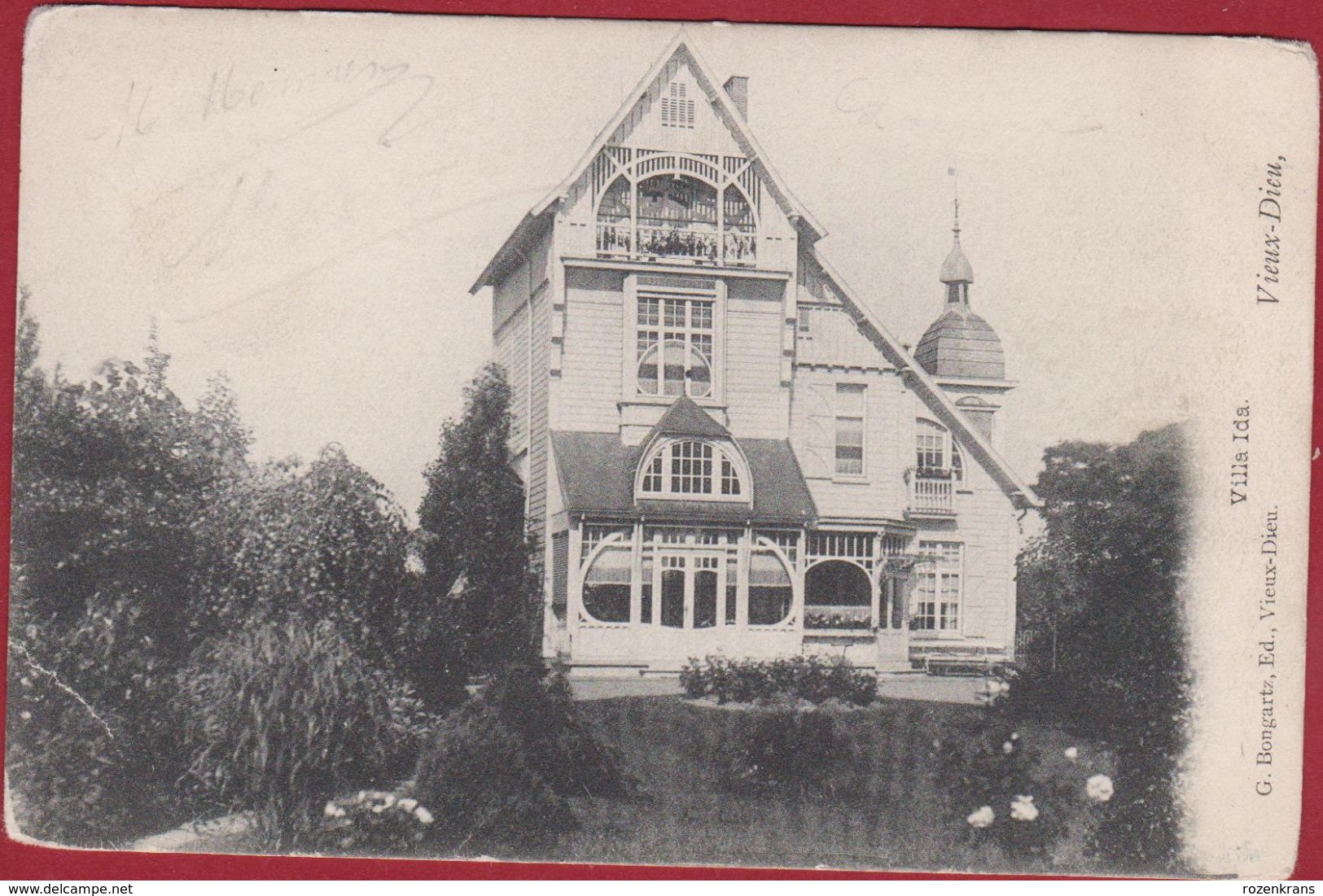 Mortsel Oude God Vieux Dieu Villa Ida 1905 (kreukje) - Mortsel