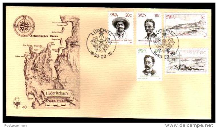 SWA,  1983, Mint FDC, Luderitz, MI Nr. 40,  F4112 - Afrique Du Sud-Ouest (1923-1990)