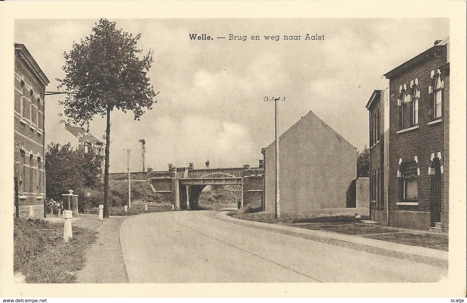 Welle.  Brug En Weg Naar Aalst. - Denderleeuw