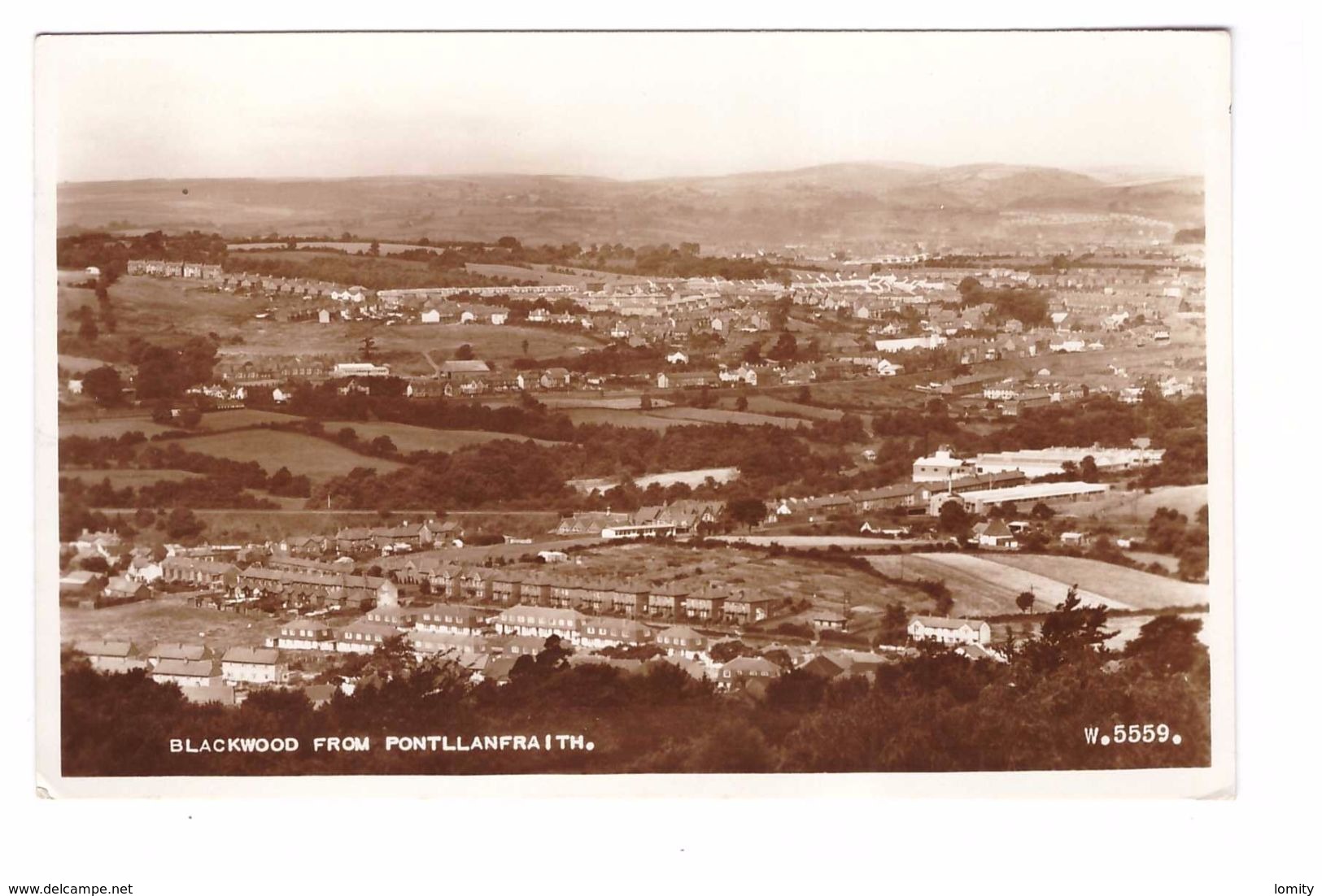 Royaume Uni Wales Pays De Galles Blackwood From Pontllanfraith Cachet 1963 - Monmouthshire