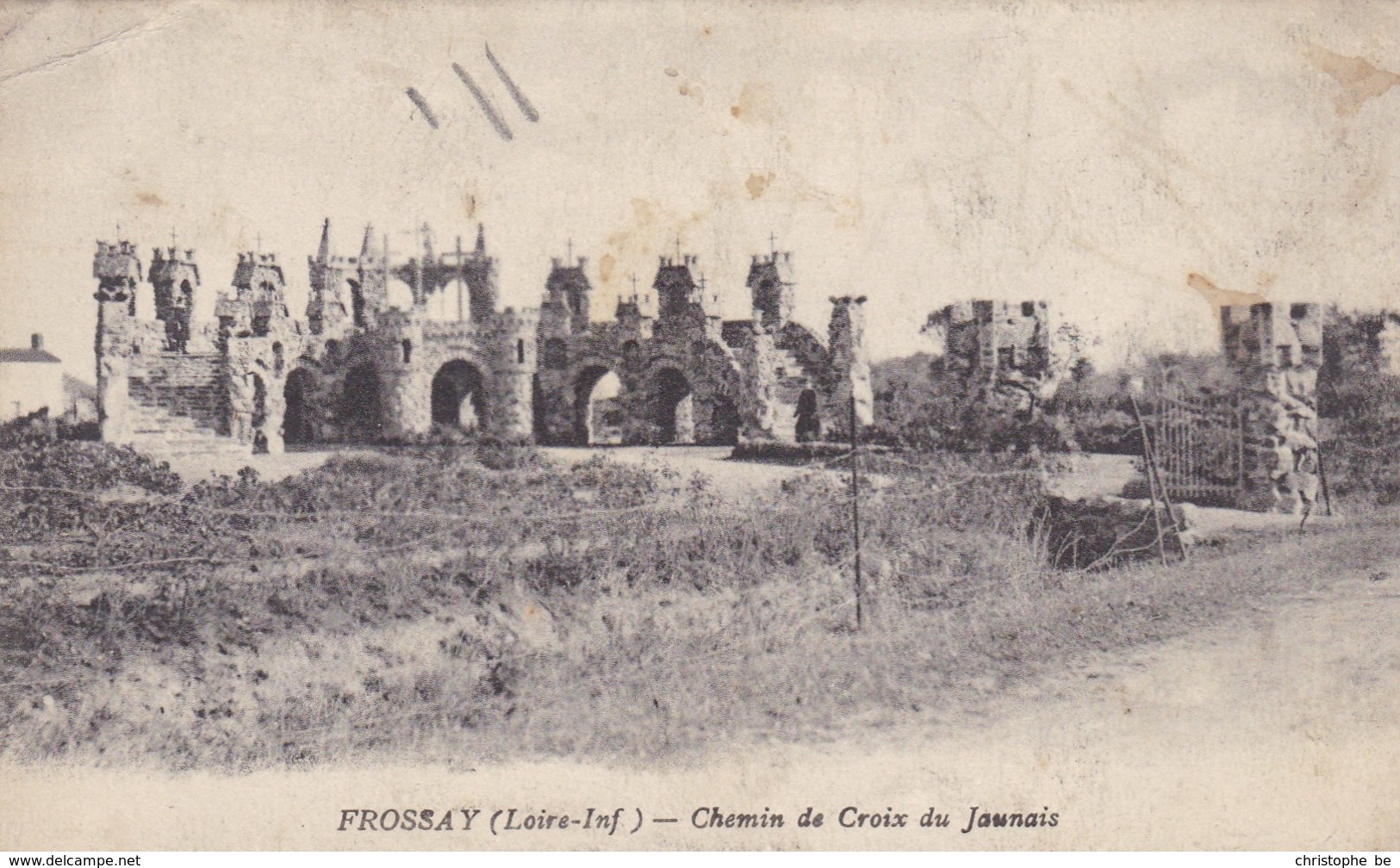 CPA Frossay, Chemin De Croix Du Jaunais (pk38999) - Frossay