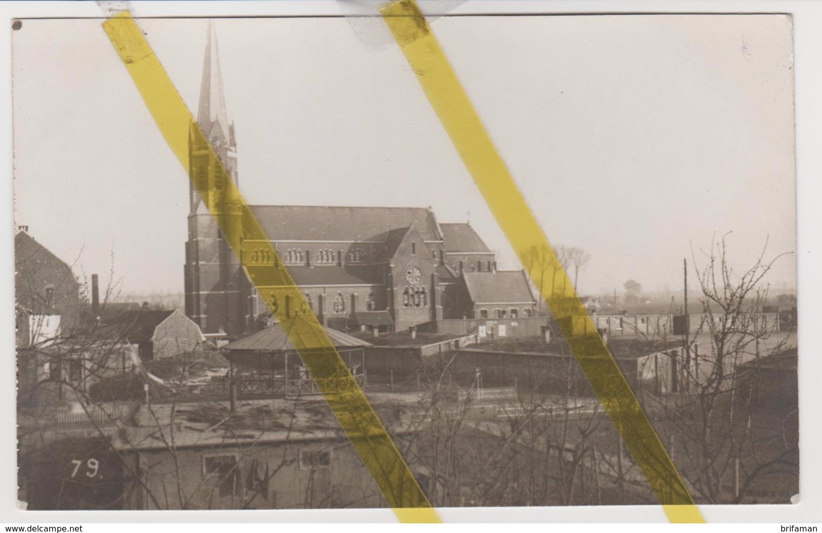 BELGIQUE REGION WALLONNE TEN BRIELEN / COMINES / WARNETON  CARTE PHOTO ALLEMANDE  MILITARIA 1914/1918 WK1 WW1 - Comines-Warneton - Komen-Waasten